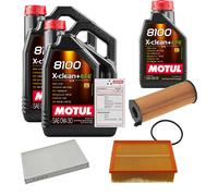 FEBI Controllo Set 11L MOTUL 8100 X-CLEAN 0W-30 Per Audi A4 Avant 2.7 TDI