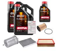FEBI Controllo Set 11L MOTUL 8100 X-CLEAN 0W-30 Per VW Passat Variant 4.0 W8