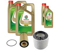 FEBI Controllo Set 12L Castrol EDGE Titanium FST 5W-30 LL Per Audi A8 4H2