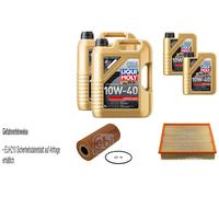 Febi Controllo Set 12L Liqui Moly 10W-40 Bassa Visciosità per Mercedes Classe
