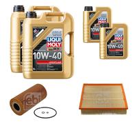 FEBI Controllo Set 12L LIQUI MOLY 10W-40 Leichtlauf Per Mercedes Sprinter