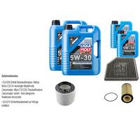 Febi Controllo Set 12L Liqui Moly 5W-30 da Molto Tempo Alto di Tech per Audi A8