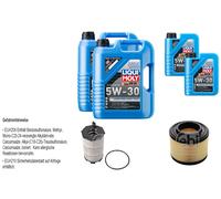 FEBI Controllo Set 12L LIQUI MOLY 5W-30 Longtime High Tech Per Audi A6 Avant