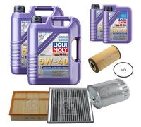 Febi Controllo Set 12L Liqui Moly 5W-40 Basso Attrito High-Tech per Mercedes M