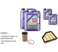 FEBI Controllo Set 12L LIQUI MOLY 5W-40 Leichtlauf High Tech Per BMW 5 Serie