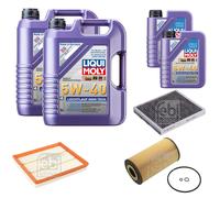 FEBI Controllo Set 12L LIQUI MOLY 5W-40 Leichtlauf High Tech Per Mercedes G