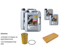Febi Controllo Set 12L Liqui Moly Special Tec F 5W-30 per Land Citroën-rover
