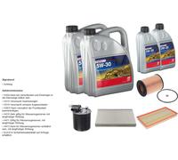 Febi Controllo Set 12L Longlife Plus 5W-30 per Mercedes-Benz