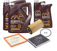 Febi Controllo Set 12L mannol Energia Formula Pd 5W-40 per Mercedes-Benz