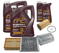 FEBI Controllo set 12L MANNOL Energia Formule PD 5W-40 per Mercedes-Benz
