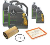 FEBI Controllo Set 12L MB 229.52 Genuine Engine 5W-30 Per Mercedes-Benz