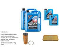Febi Controllo Set 12L Motore Liqui Moly 5W-30 da Molto Tempo Alto Tech per VW