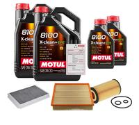 FEBI Controllo Set 12L MOTUL 8100 X-CLEAN 0W-30 Per Mercedes-Benz Sprinter