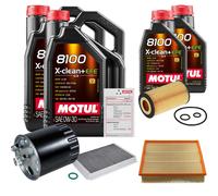 FEBI Controllo Set 12L MOTUL 8100 X-CLEAN 0W-30 Per Mercedes-Benz Sprinter