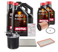 FEBI Controllo Set 12L MOTUL 8100 X-CLEAN 0W-30 Per Mercedes-Benz Vito/Mixto