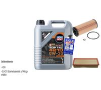 Febi Controllo Set 5 L Liqui Moly Top Tec 4210 0W-30 per Audi A3 1.9 Tdi