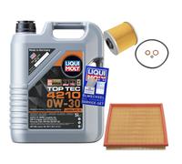 FEBI Controllo Set 5 L Liqui Moly Top Tec 4210 0W-30 Per BMW 3er Compact 316i