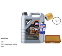 Febi Controllo Set 5 L Liqui Moly Top Tec 4210 0W-30 per BMW 3er Compatto 316i