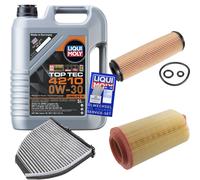 FEBI Controllo Set 5 L Liqui Moly Top Tec 4210 0W-30 Per Mercedes C-Klasse