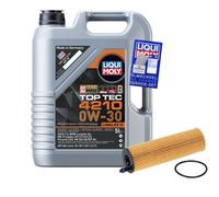 FEBI Controllo Set 5 L Liqui Moly Top Tec 4210 0W-30 Per Mercedes E-Klasse