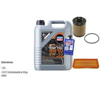 Febi Controllo Set 5 L Liqui Moly Top Tec 4210 0W-30 per Opel Combo Tour 1.4