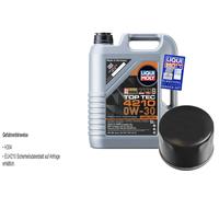 Febi Controllo Set 5 L Liqui Moly Top Tec 4210 0W-30 per Suzuki Baleno 1.2