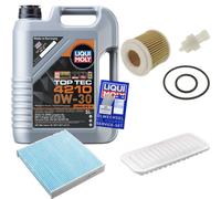 FEBI Controllo Set 5 L Liqui Moly Top Tec 4210 0W-30 Per Toyota Yaris 1.0