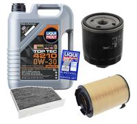 FEBI Controllo Set 5 L Liqui Moly Top Tec 4210 0W-30 Per VW Golf V 1.4 16V