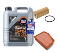 FEBI Controllo Set 5 L Liqui Moly Top Tec 4210 0W-30 Per VW Polo 2.0 R WRC