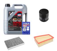 Febi Controllo Set 5 L Liqui Moly Top Tec 4300 5W-30 per Legno Renault Fluence