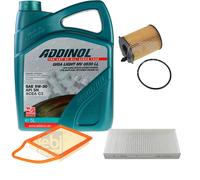 FEBI Controllo Set 5L ADDINOL GIGA LIGHT MV 0530 LL Per Citroën Jumpy Kasten