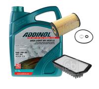 FEBI Controllo Set 5L ADDINOL GIGA LIGHT MV 0530 LL Per Hyundai I30 Coupe 1.6