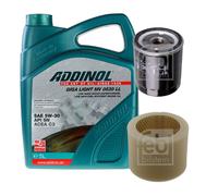 FEBI Controllo Set 5L ADDINOL GIGA LIGHT MV 0530 LL Per Peugeot Partner