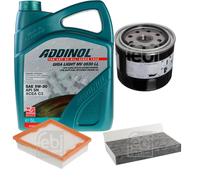 FEBI Controllo Set 5L ADDINOL GIGA LIGHT MV 0530 LL Per Renault Megane III