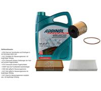 Febi Controllo Set 5L Addinol Super Light 0540 per Citroën Jumpy Furgonato