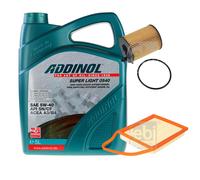 FEBI Controllo Set 5L ADDINOL SUPER LIGHT 0540 Per Citroën Jumpy Kasten 1.6