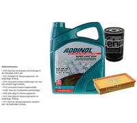 Febi Controllo Set 5L Addinol Super Light 0540 per Ford Fuoco Torneo 2.0 16V