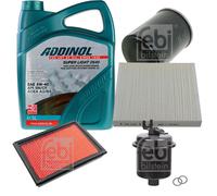FEBI Controllo Set 5L ADDINOL SUPER LIGHT 0540 Per Honda Civic VI Hatchback