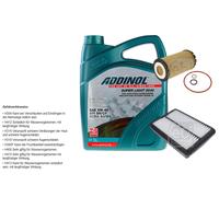 Febi Controllo Set 5L Addinol Super Light 0540 per Hyundai Santa Fé I 2.7 V6