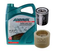 FEBI Controllo Set 5L ADDINOL SUPER LIGHT 0540 Per Peugeot Partner Kasten 1.9
