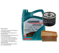 FEBI Controllo Set 5L ADDINOL SUPER LIGHT 0540 Per Renault Espace III 2.0 16V