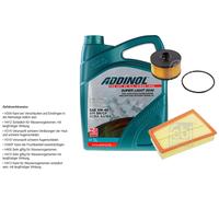 FEBI Controllo Set 5L ADDINOL SUPER LIGHT 0540 Per Renault Kangoo/Grand 1.2