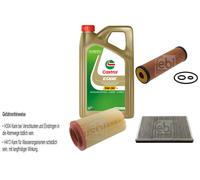 Febi Controllo Set 5L castrol edge Titanio FST 5W-30 All per