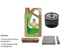 FEBI Controllo set 5L Castrol EDGE Titanio FST 5W-30 LL per Dacia Duster