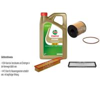 FEBI Controllo set 5L Castrol EDGE Titanio FST 5W-30 LL per Mini Mini Cooper