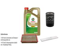 Febi Controllo Set 5L castrol edge Titanio FST 5W-30 Ll per VW Di Sharan