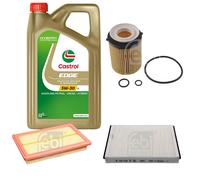 FEBI Controllo Set 5L Castrol EDGE Titanium FST 5W-30 LL Per Mercedes-Benz