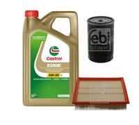 FEBI Controllo Set 5L Castrol EDGE Titanium FST 5W-30 LL Per VW Golf IV