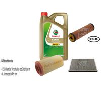 Febi Controllo Set 5L Castrol olio motore Edge 5W-30 CON per Mercedes-Benz
