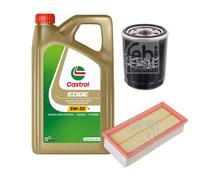 Febi Controllo Set 5L Castrol olio motore Edge 5W-30 M. per Mitsubishi COLT VI